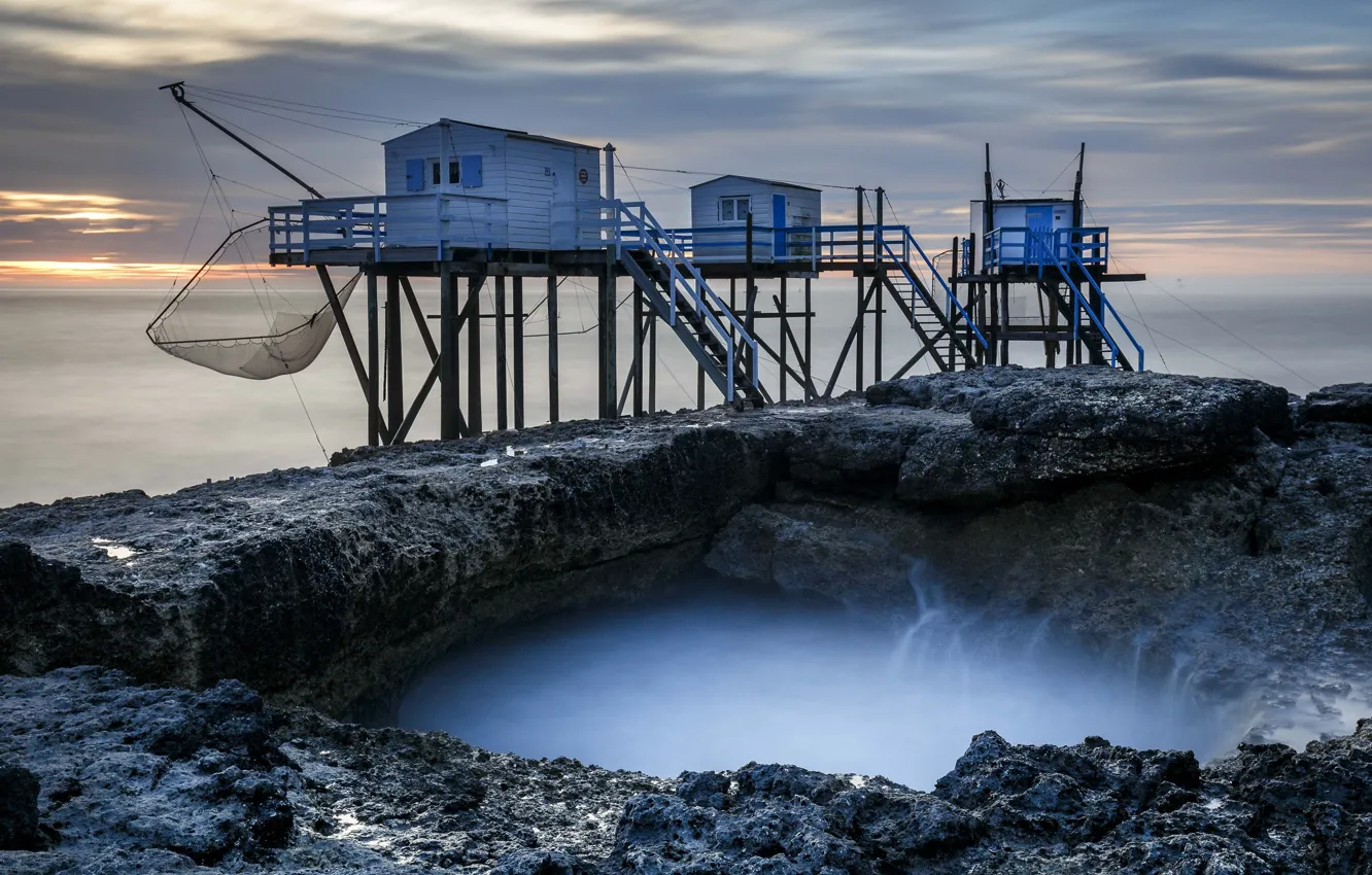 Photo wallpaper France, Poitou-Charentes, Saint-Palais-sur-Mer