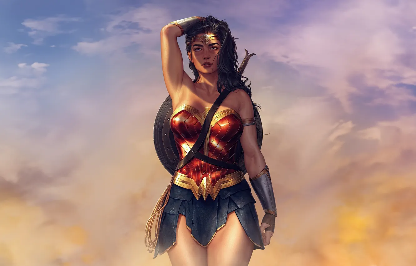 Photo wallpaper Wonder Woman, Saga, Dynamo