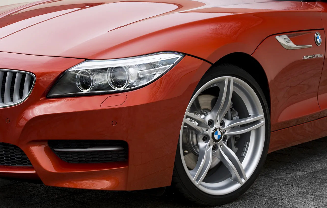 Photo wallpaper BMW, Roadster, the front part, 2013, E89, BMW Z4, Z4, sDrive35is