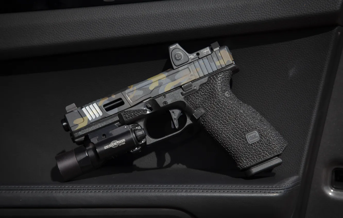 Photo wallpaper gun, G17, FI Mk 4, X GNP, MC Black