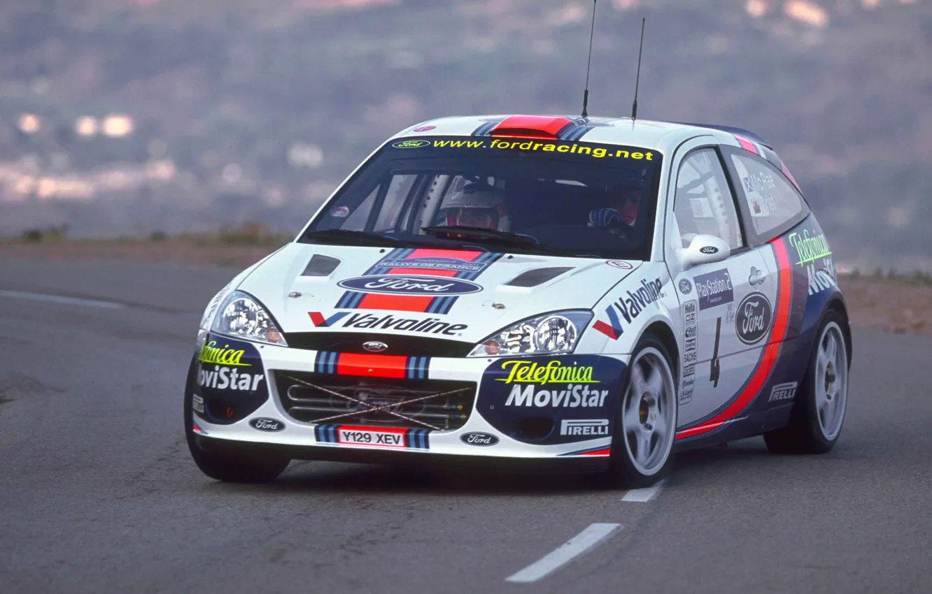 Photo wallpaper Ford, WRC, Rally, Fiesta, Colin Mcrae