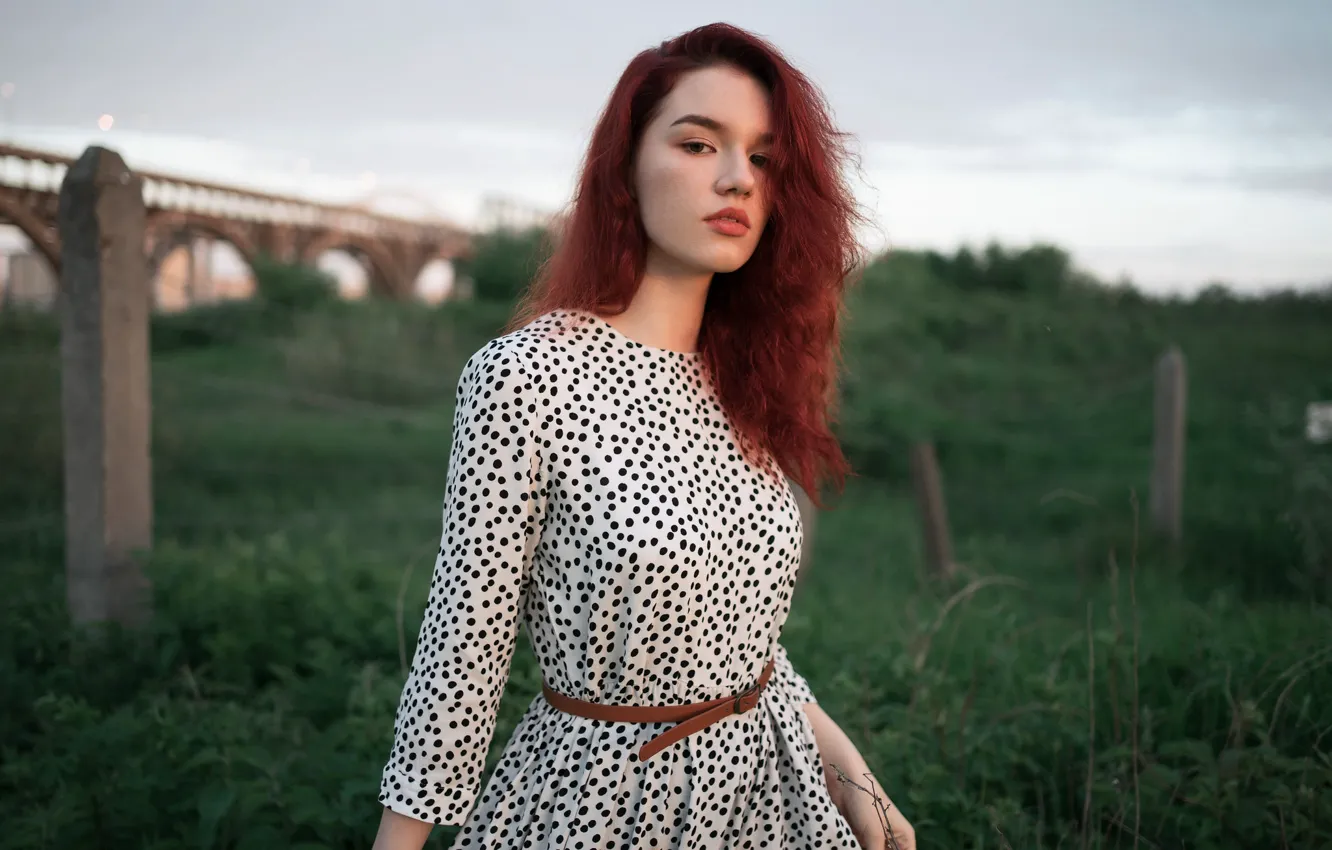 Photo wallpaper girl, portrait, Kate