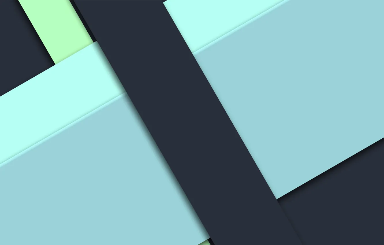 Photo wallpaper line, blue, black, geometry, green, design, material