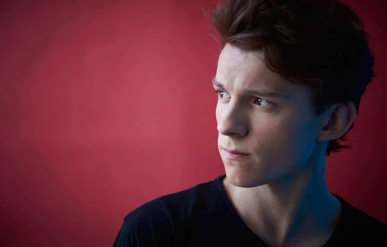 Photo wallpaper actor, pose, look, Tom Holland, Tom Holland