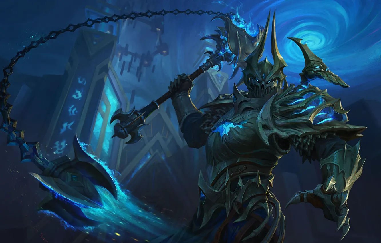 Photo wallpaper World of Warcraft, wow, death, Shadowlands, the jailer, Zereth Mortis, Zovaal, Eternity`s End