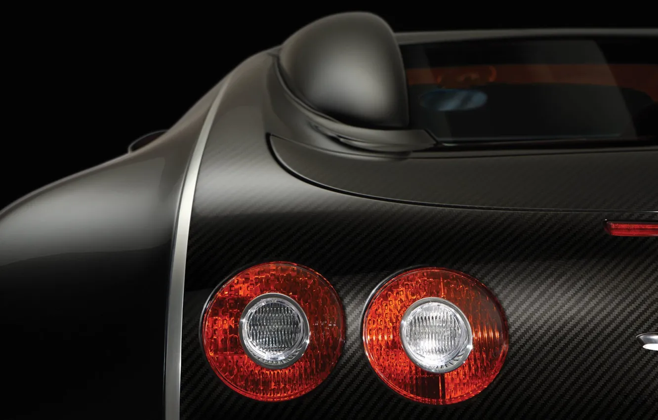 Photo wallpaper headlight, Bugatti, Veyron, stop signals