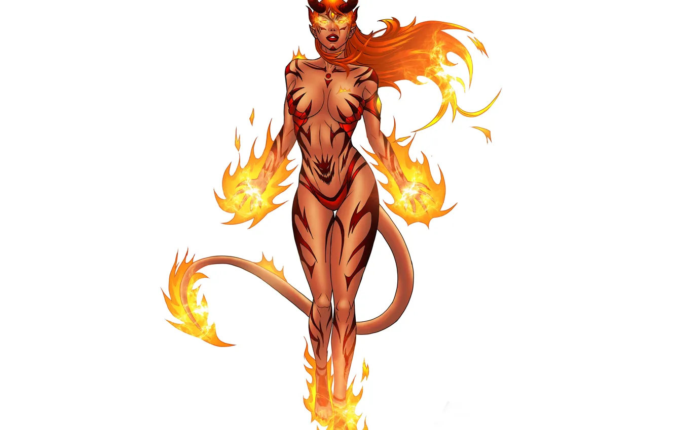 Photo wallpaper girl, fantasy, being