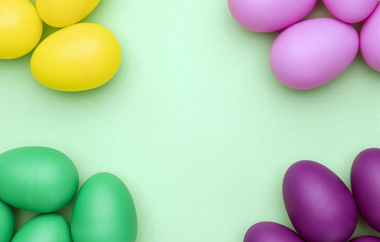 Photo wallpaper eggs, Easter, easter
