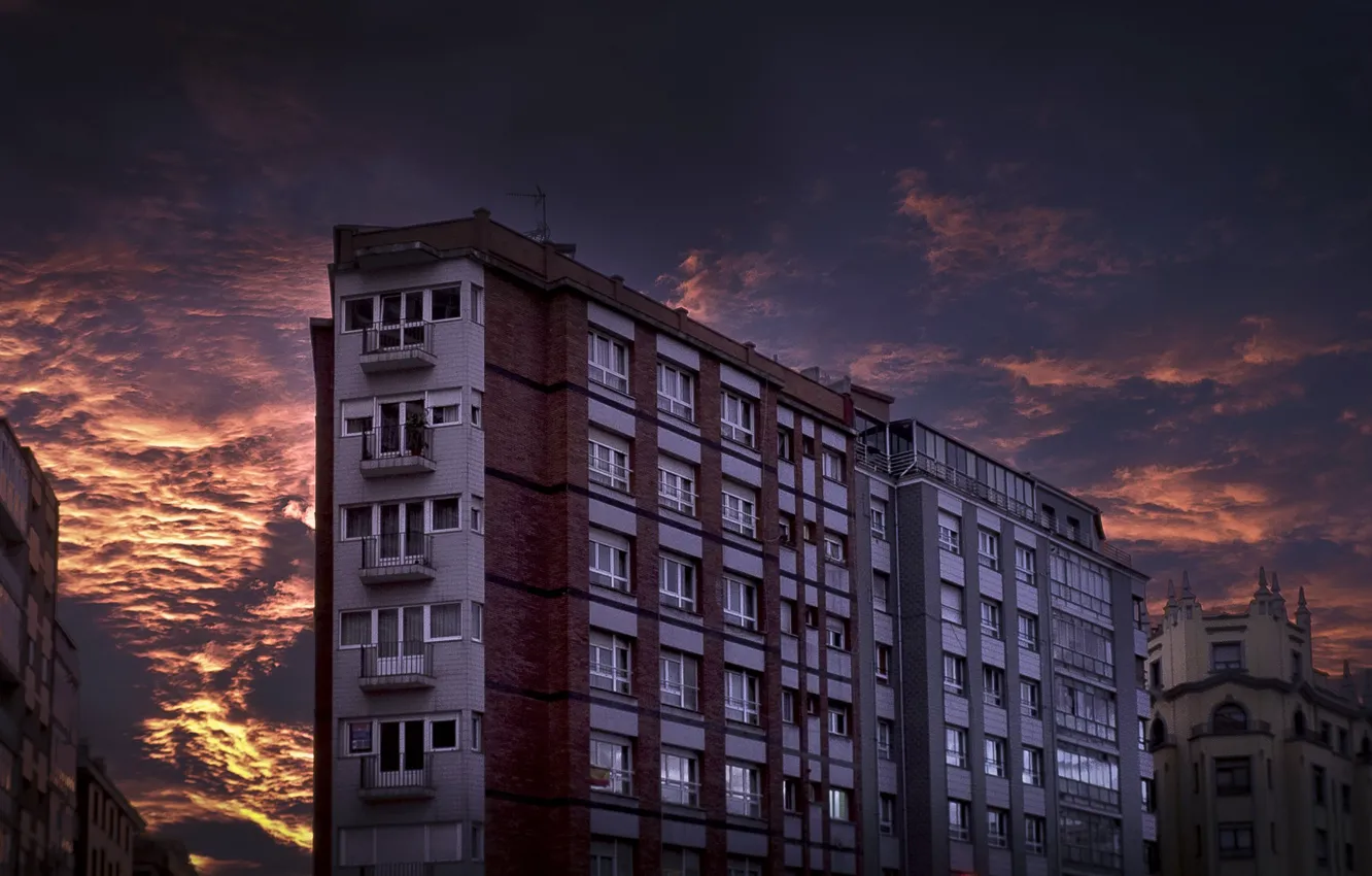 Photo wallpaper Spain, Gijón, Principality of Asturias