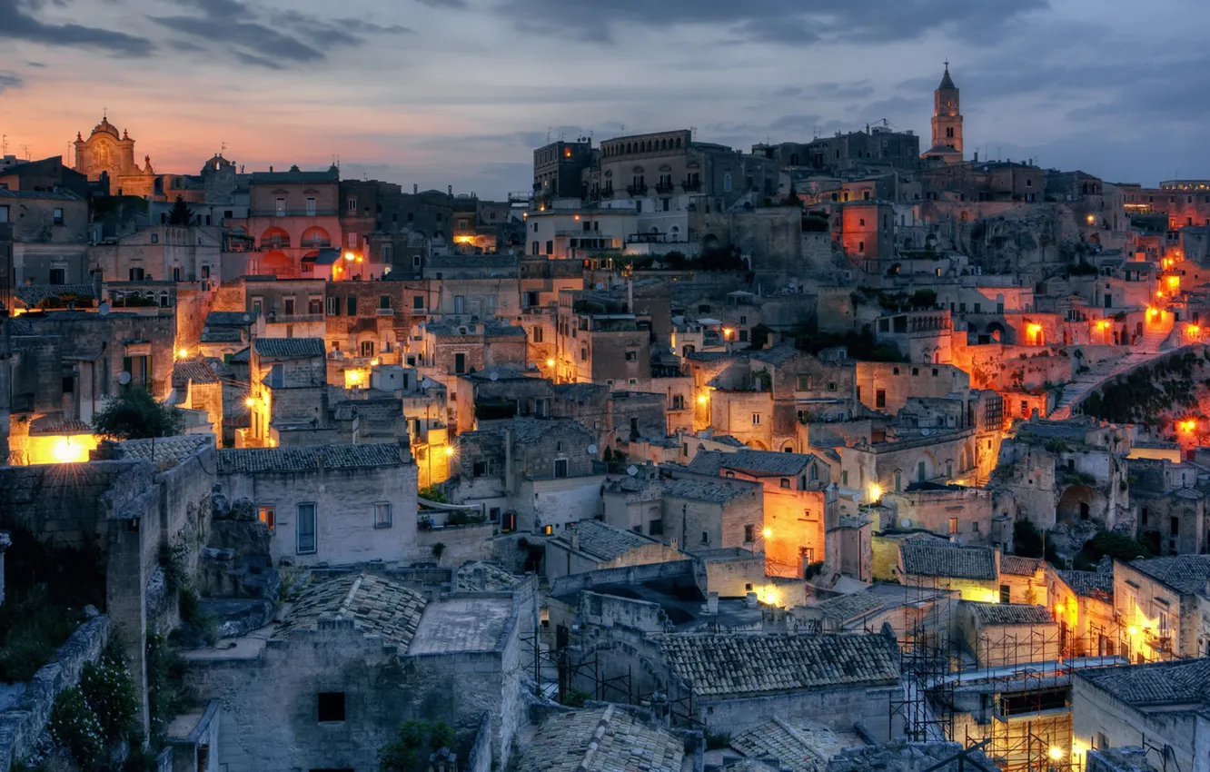 Photo wallpaper Italy, Matera, Basilicata