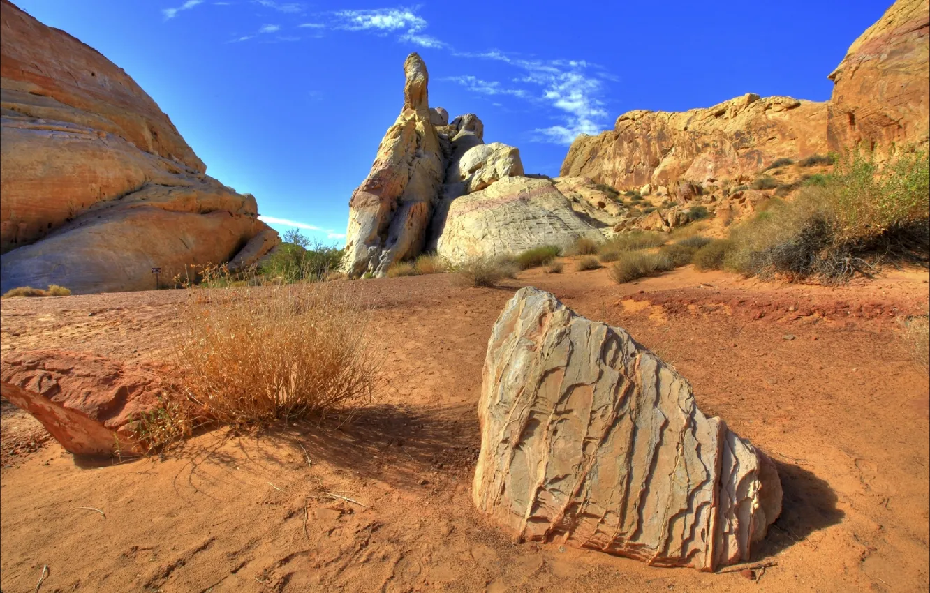 Photo wallpaper nature, desert, USA, Nevada