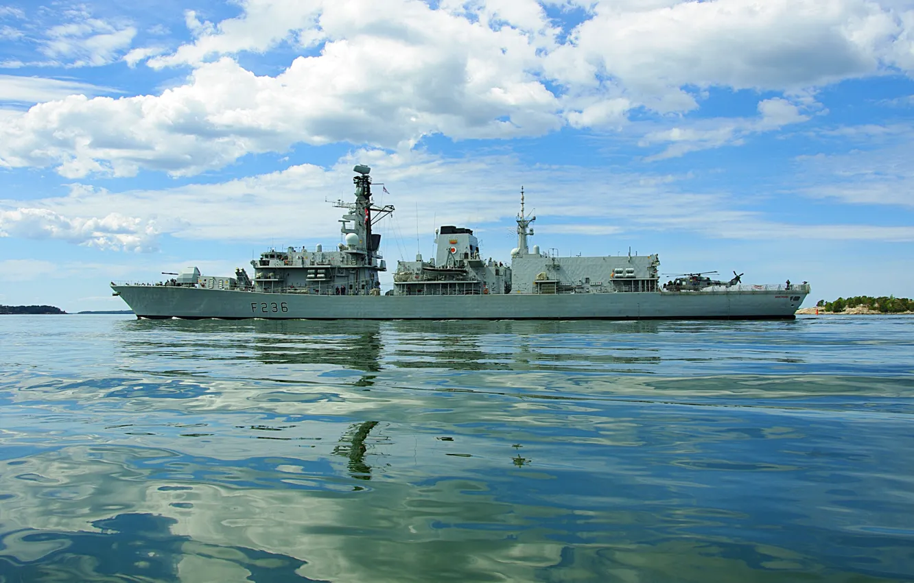 Photo wallpaper England, Navy, Royal, HMS Montrose