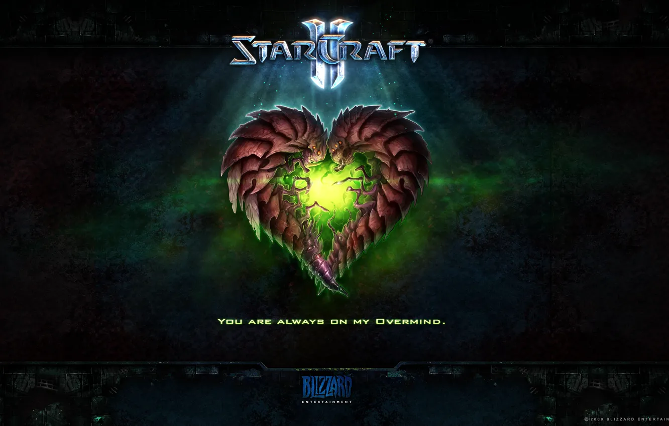 Photo wallpaper starcraft 2, Valentine, Zerg