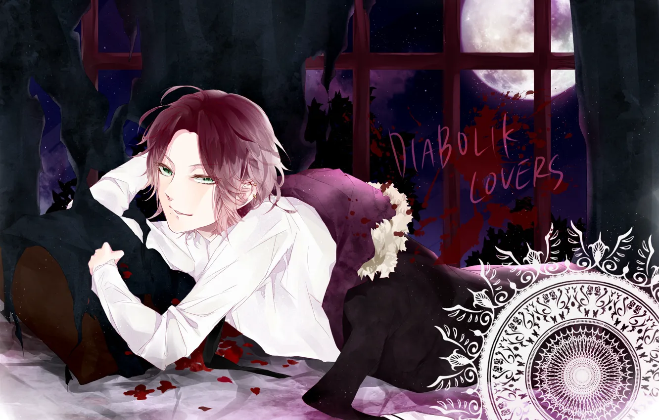 Photo wallpaper Background, vampire, guy, Diabolik Lovers, the devil's beloved, Wright