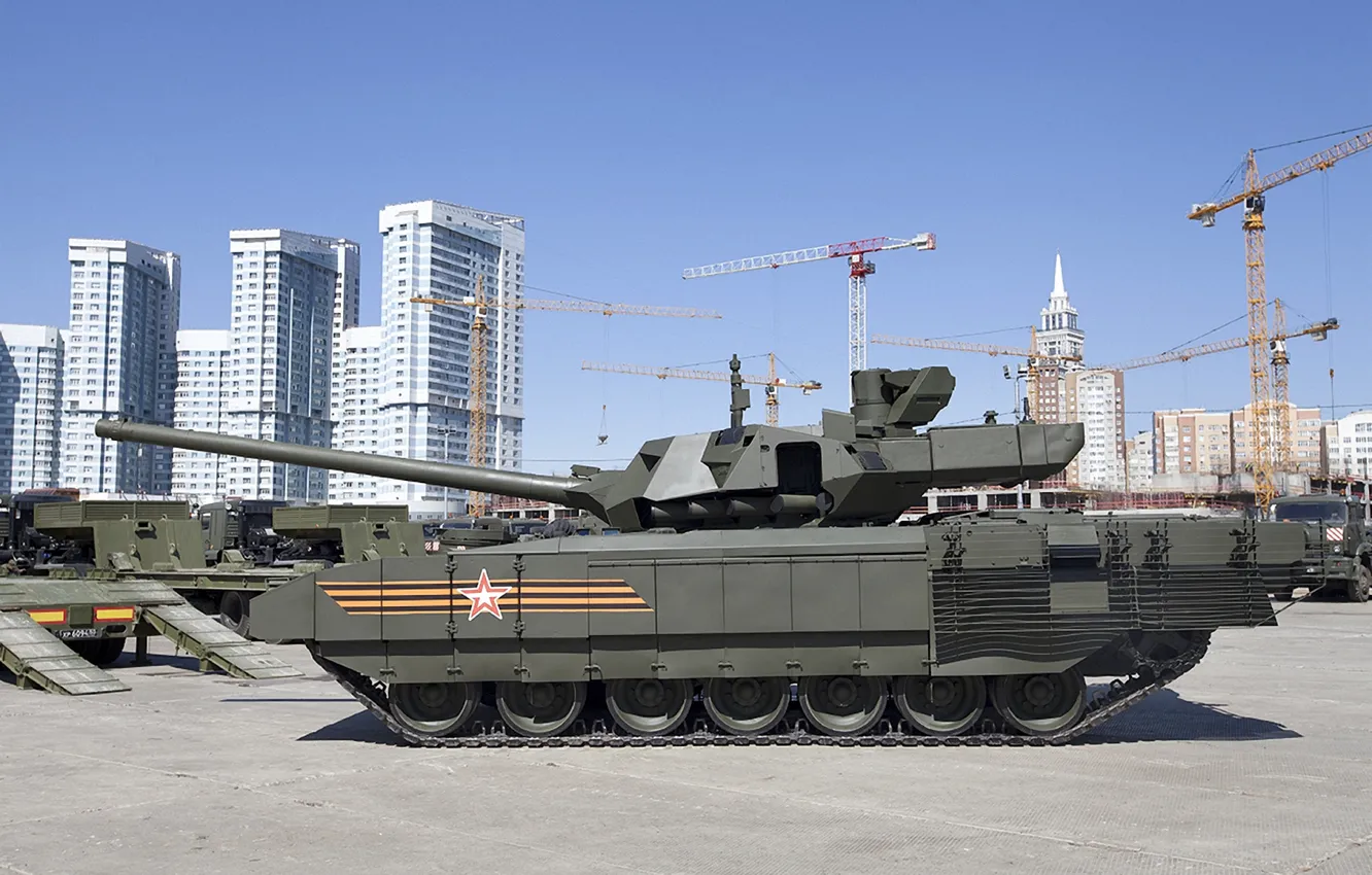 Photo wallpaper tank, Armata, T-14