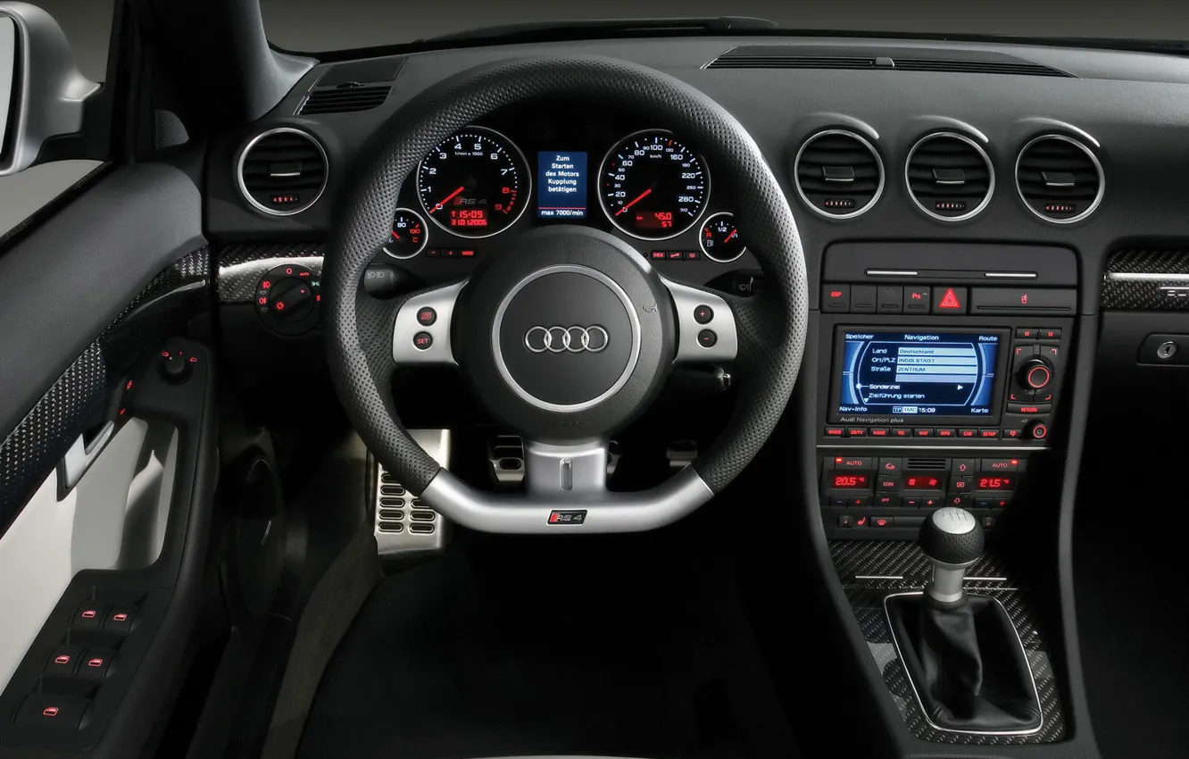 Photo wallpaper Audi, bar, salon, RS 4