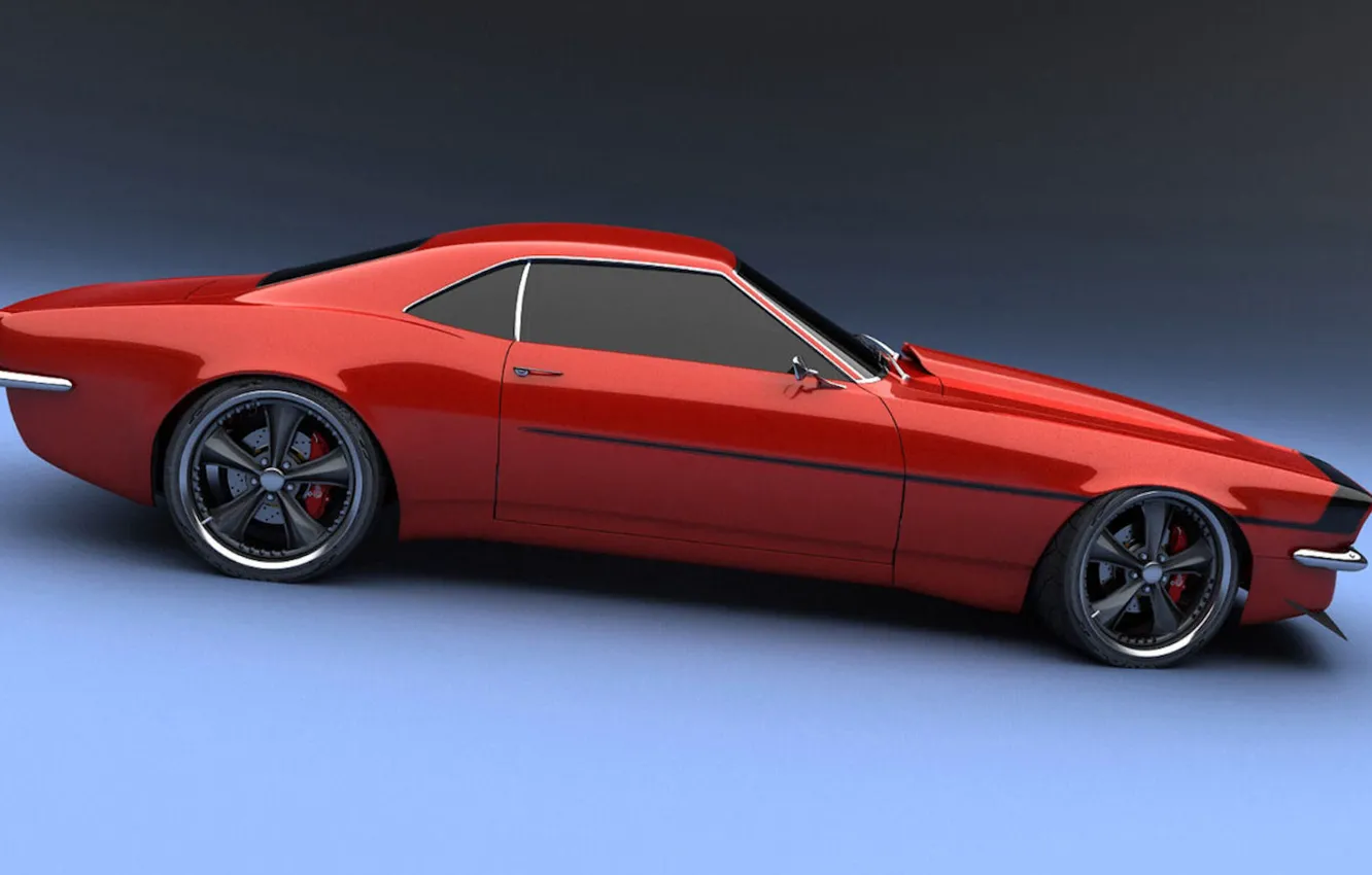 Photo wallpaper machine, cars, Camaro, Concept-SS