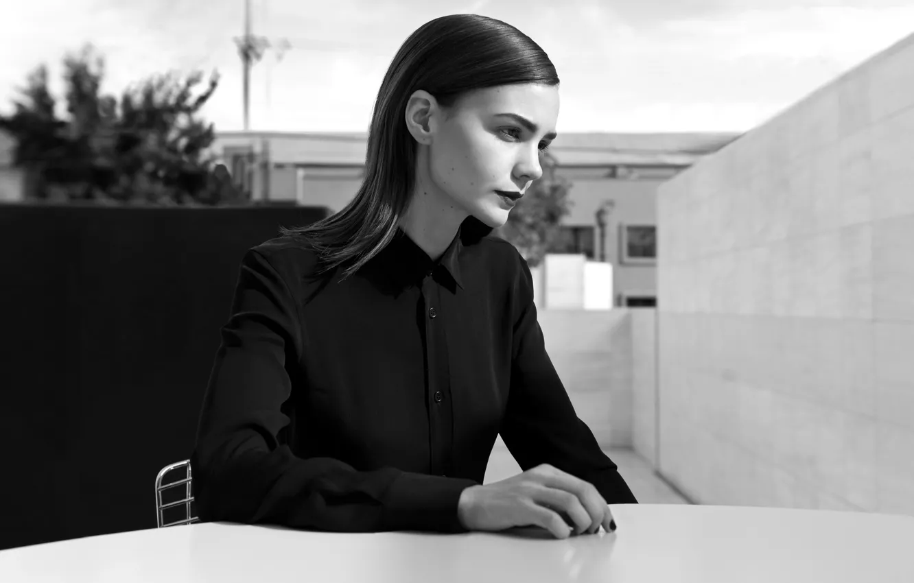 Photo wallpaper photoshoot, Carey Mulligan, The Guardian