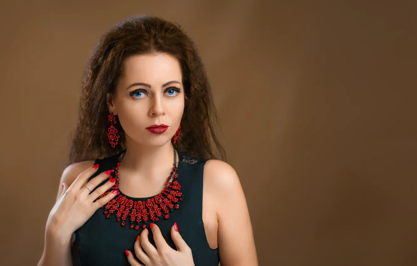 Photo wallpaper makeup, Girl, hairstyle, look