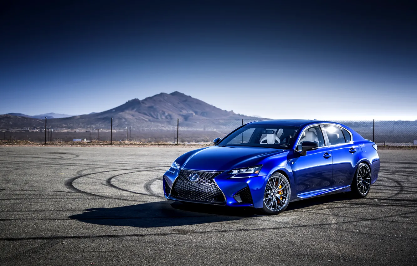 Photo wallpaper Lexus, Lexus, GS F, 2015