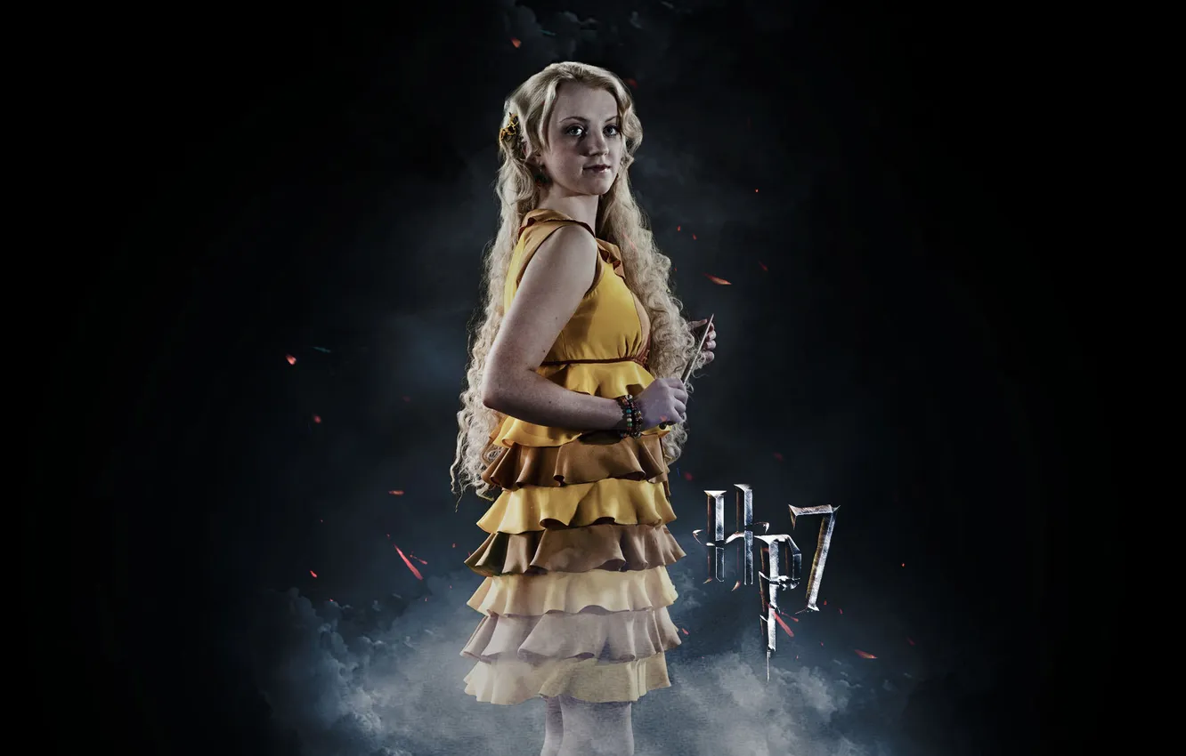 Photo wallpaper look, dress, actress, She Again Reprised Her Role Lynch, Luna Lovegood