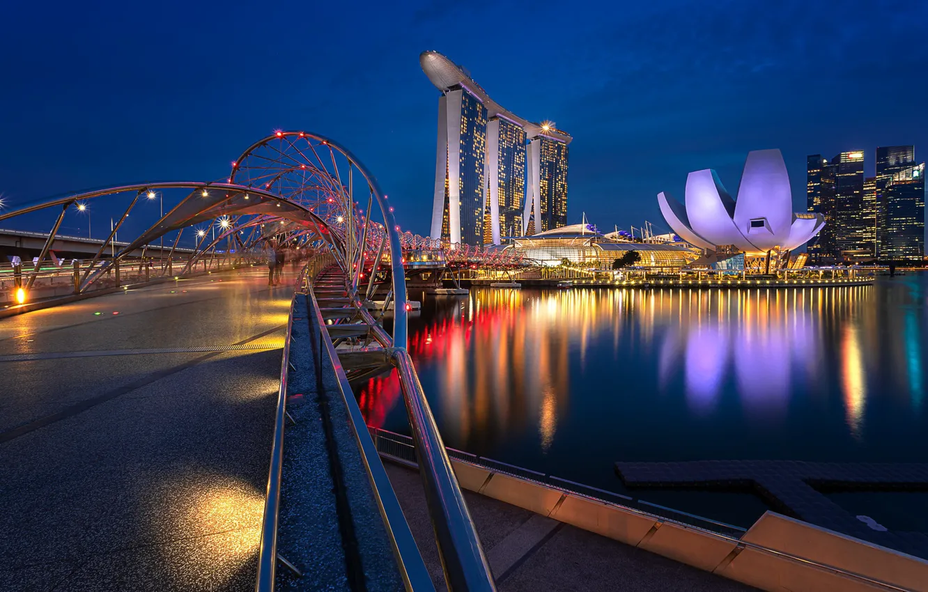 Photo wallpaper the city, sunset, Beacon Hill