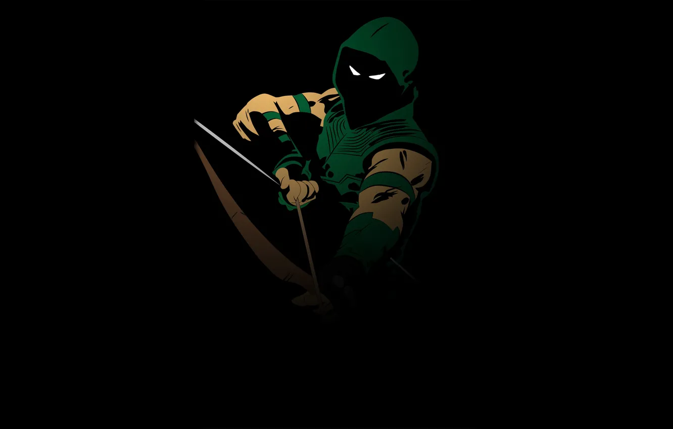 Photo wallpaper Art, Green Arrow, Oliver Queen, Comics DC, Emerald Archer