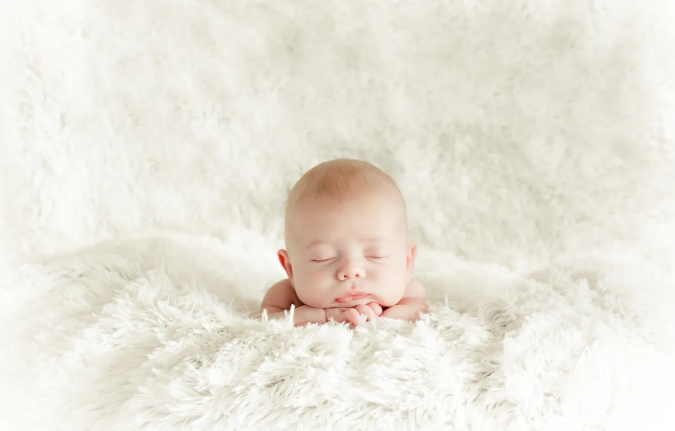 Photo wallpaper children, comfort, baby