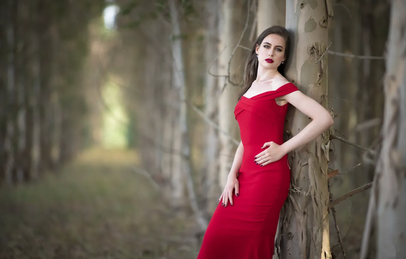 Photo wallpaper girl, style, Célia