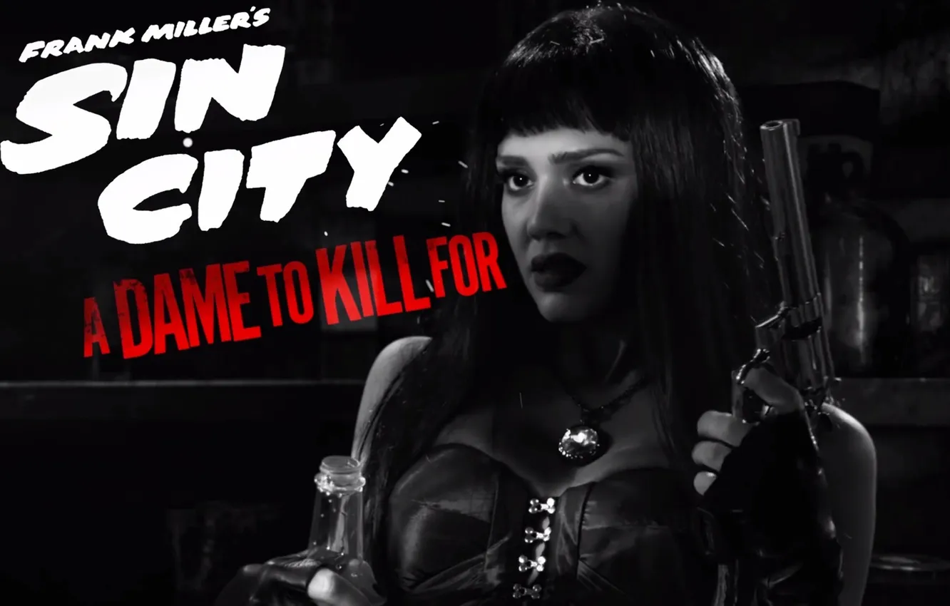 Photo wallpaper girl, Jessica Alba, Jessica Alba, Sin City 2