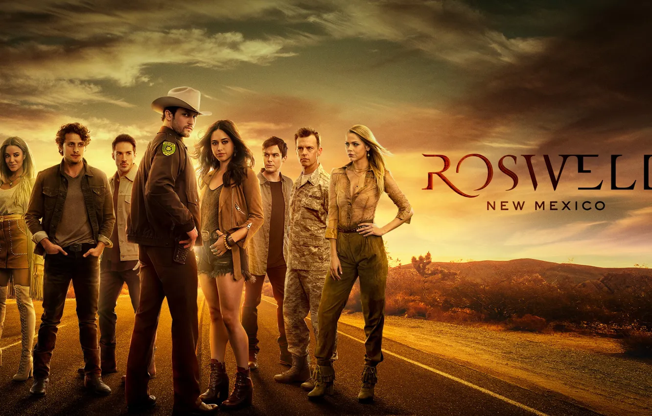 Photo wallpaper road, look, the series, actors, New Mexico, Movies, New Mexico, Roswell