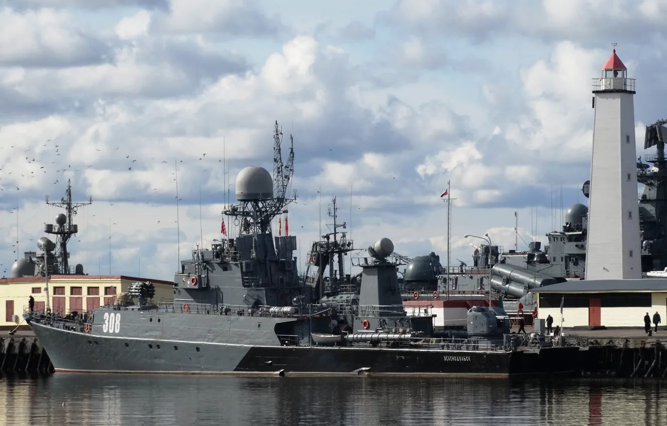 Photo wallpaper ship, anti-submarine, small, the project 1131, Zelenodol'sk