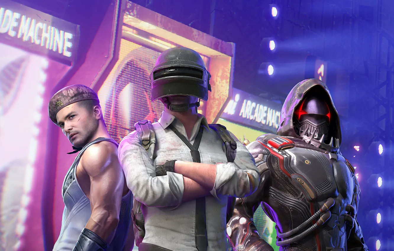 Photo wallpaper the game, game, characters, mobile, Character, 2020, pubg, 2nd Anniversary