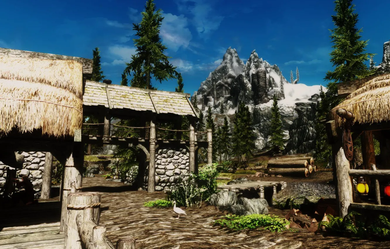 Photo wallpaper Skyrim, Skyrim, The Elder Scrolls, tes:5