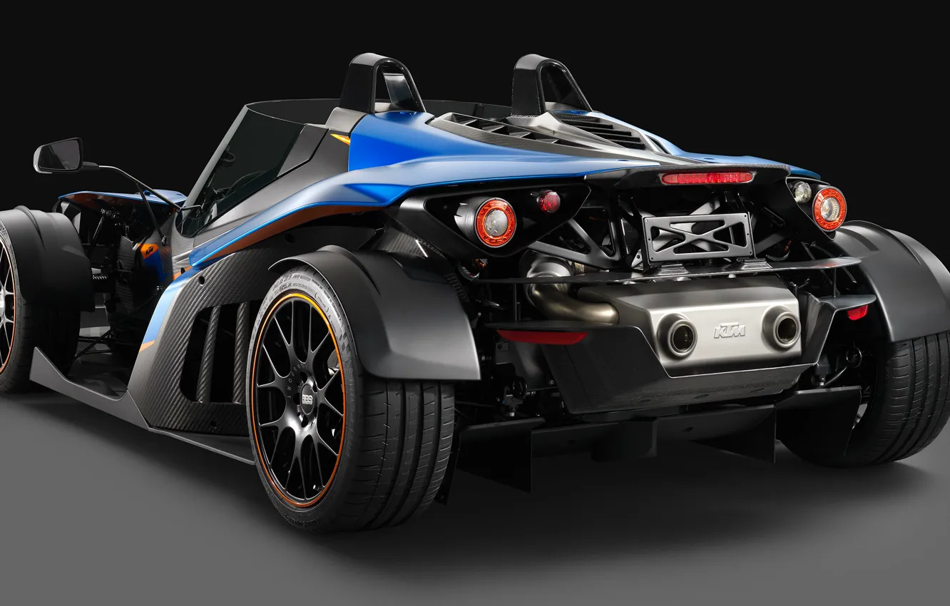 Photo wallpaper blue, car, KTM, X-Bow