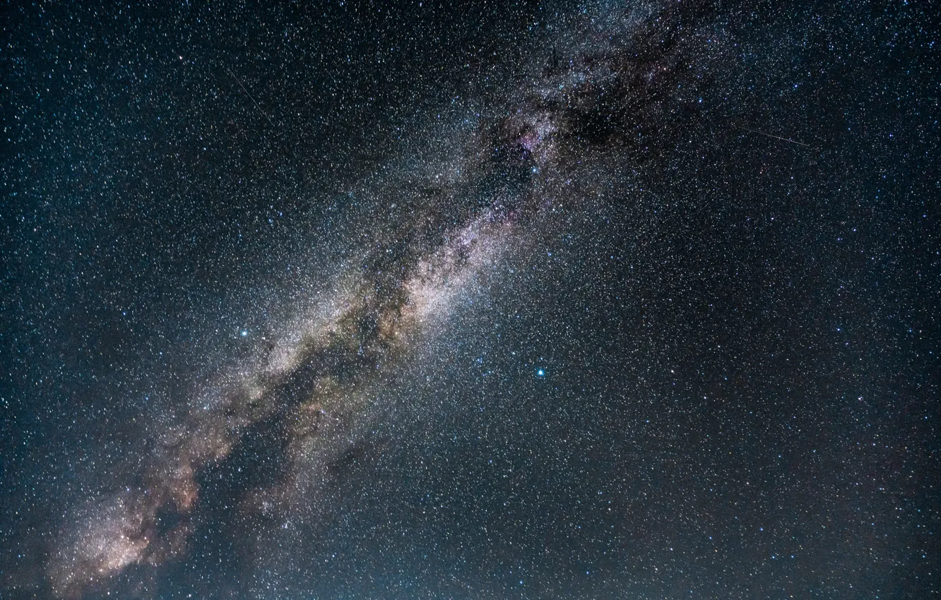 Photo wallpaper space, stars, night, the milky way