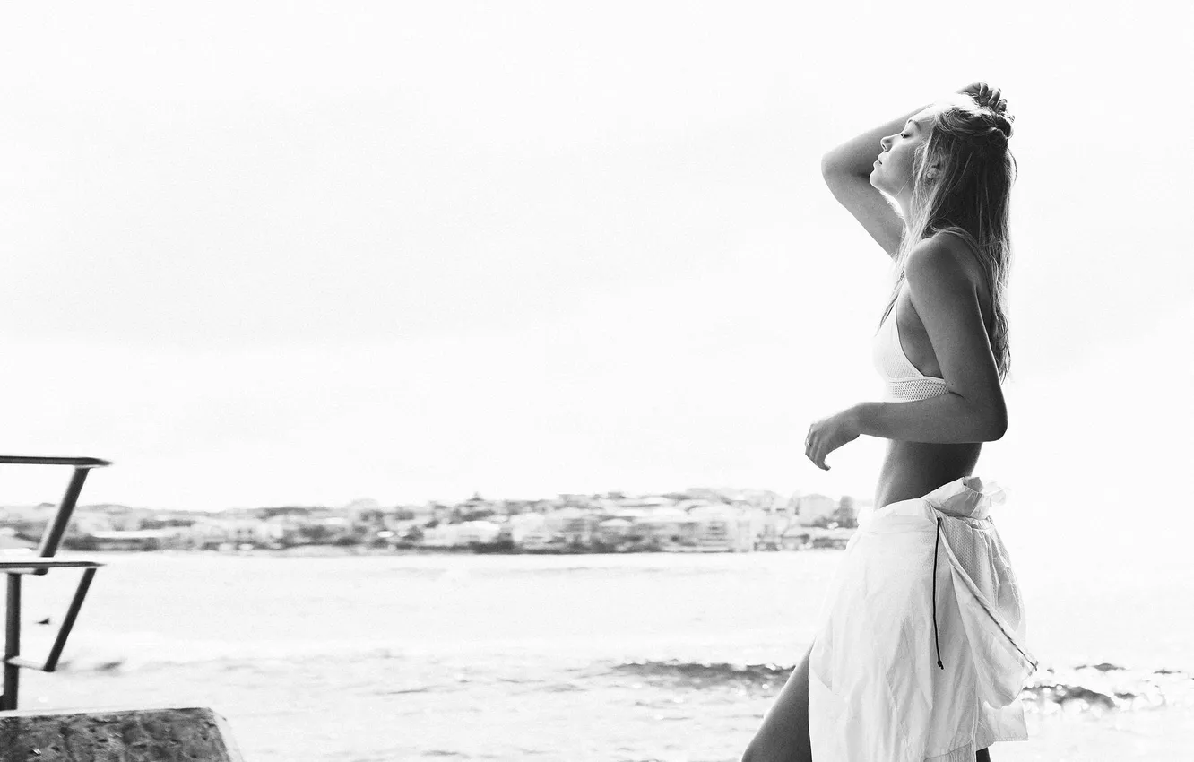 Photo wallpaper girl, model, figure, legs, beautiful, Alexis Ren