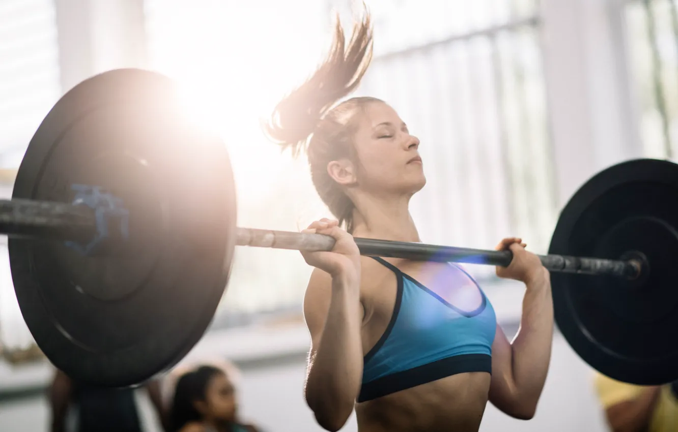 Photo wallpaper power, workout, fitness