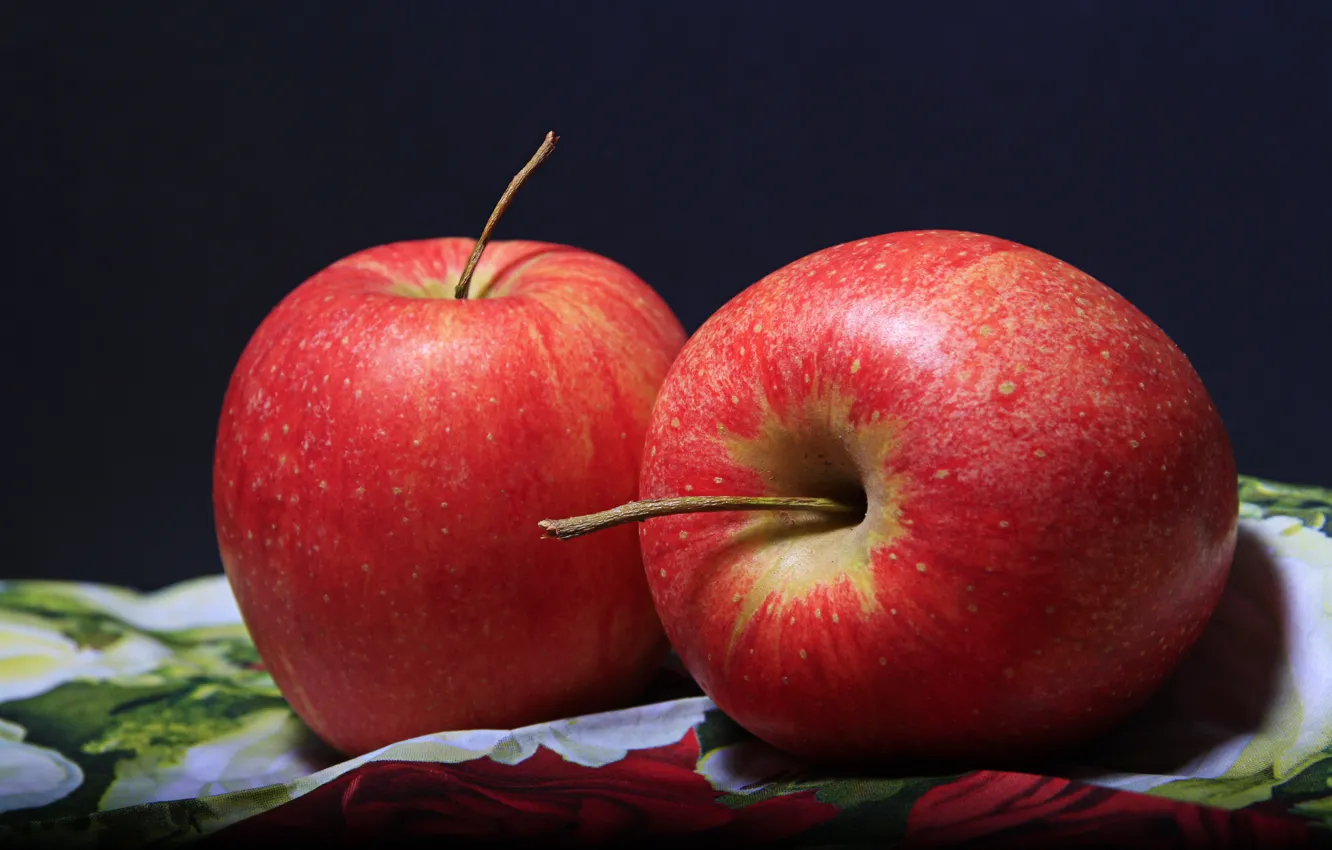 Photo wallpaper apple, food, fruit