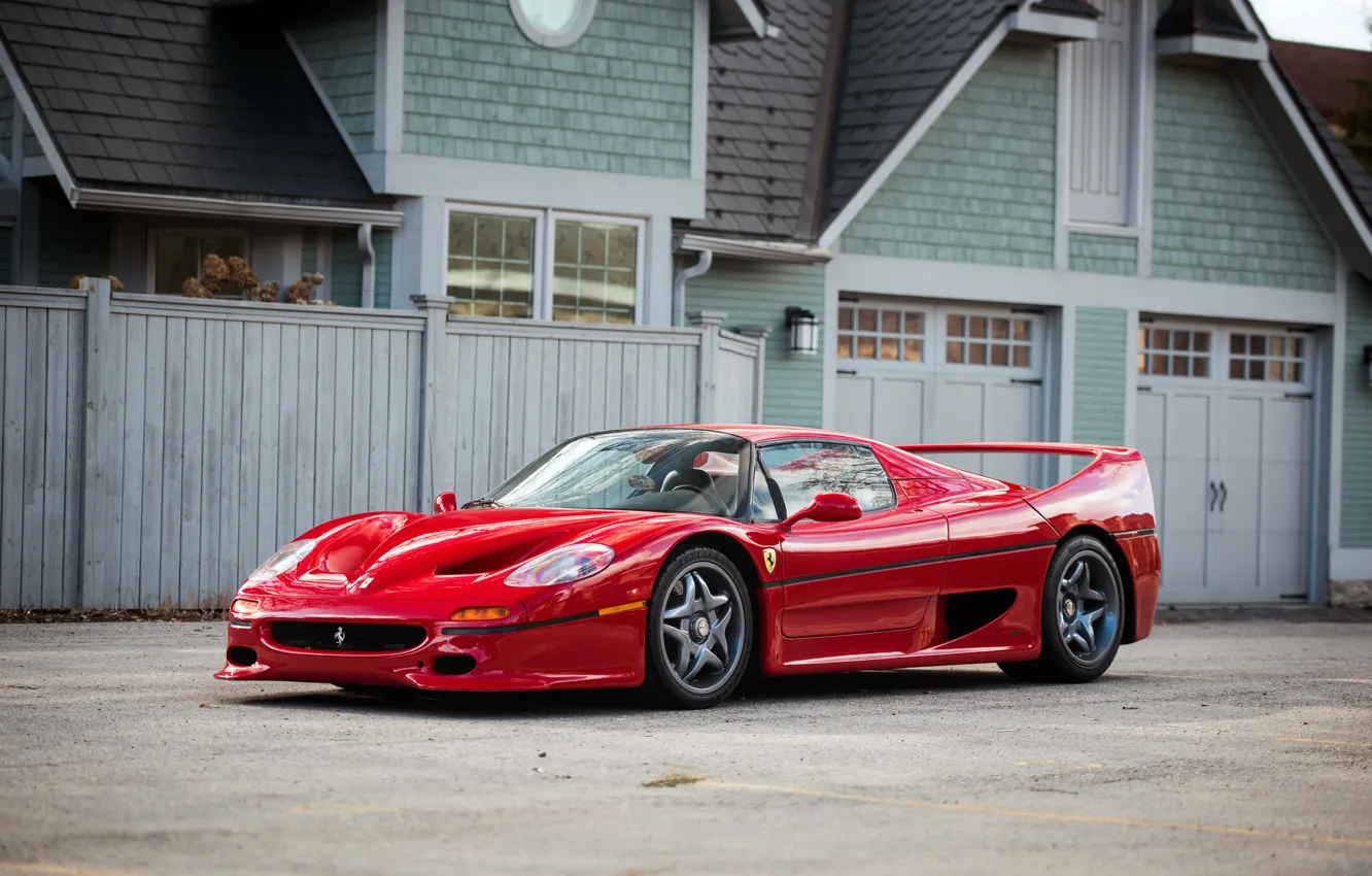 Photo wallpaper Ferrari, supercar, Ferrari, 1995, F50