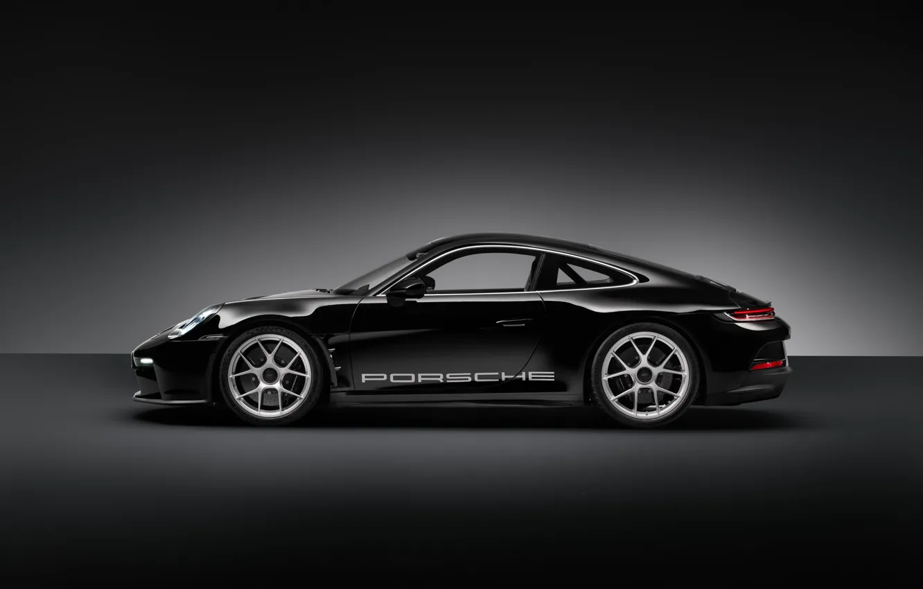 Photo wallpaper 911, Porsche, side view, Porsche 911 S/T