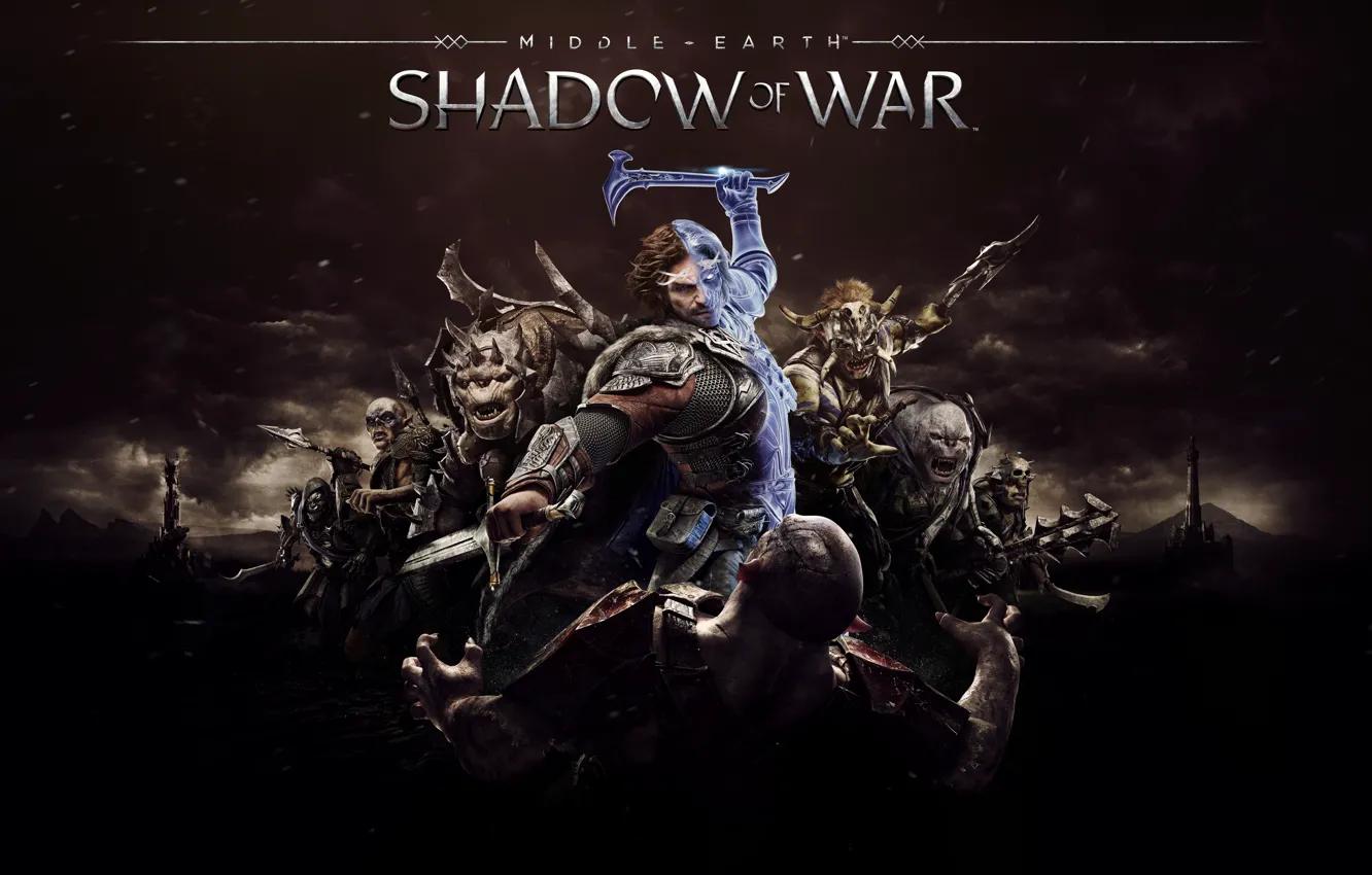 Photo wallpaper Art, Game, Middle-earth: Shadow of War, Thevideogamegallery.com
