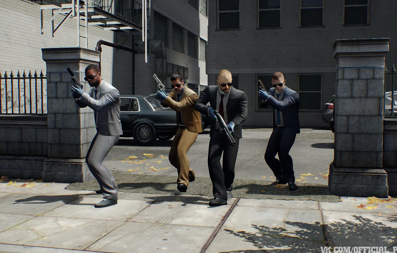 Photo wallpaper The Heist, PAYDAY, PAYDAY 2, Infamy