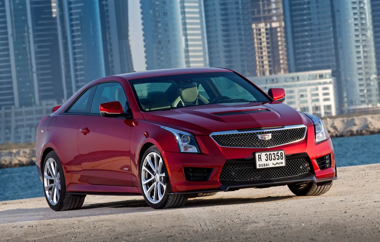 Photo wallpaper Cadillac, Cadillac, ATS, 2015
