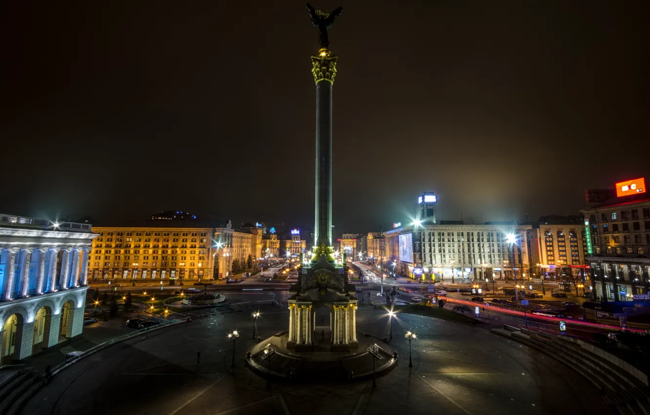 Photo wallpaper Ukraine, Kiev, Independence, Independence Square