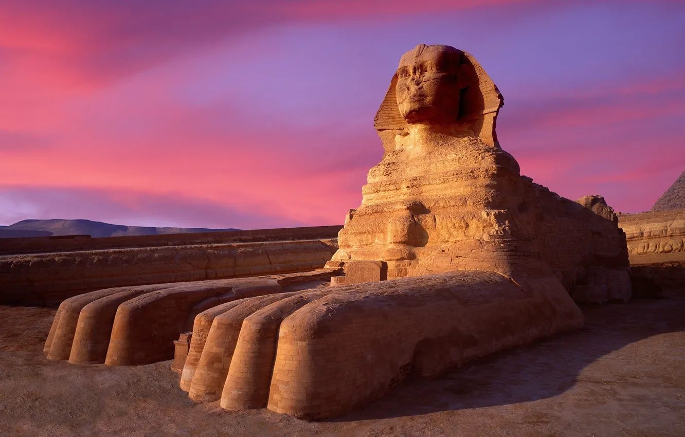 Photo wallpaper Egypt, Egypt, Sphinx, Cairo, Giza