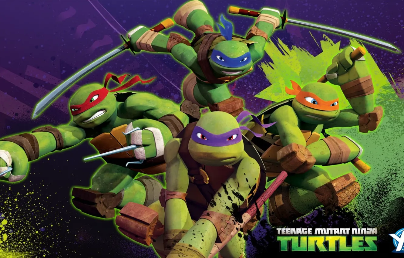 Photo wallpaper 2012, tmnt, teenage mutant ninja turtles