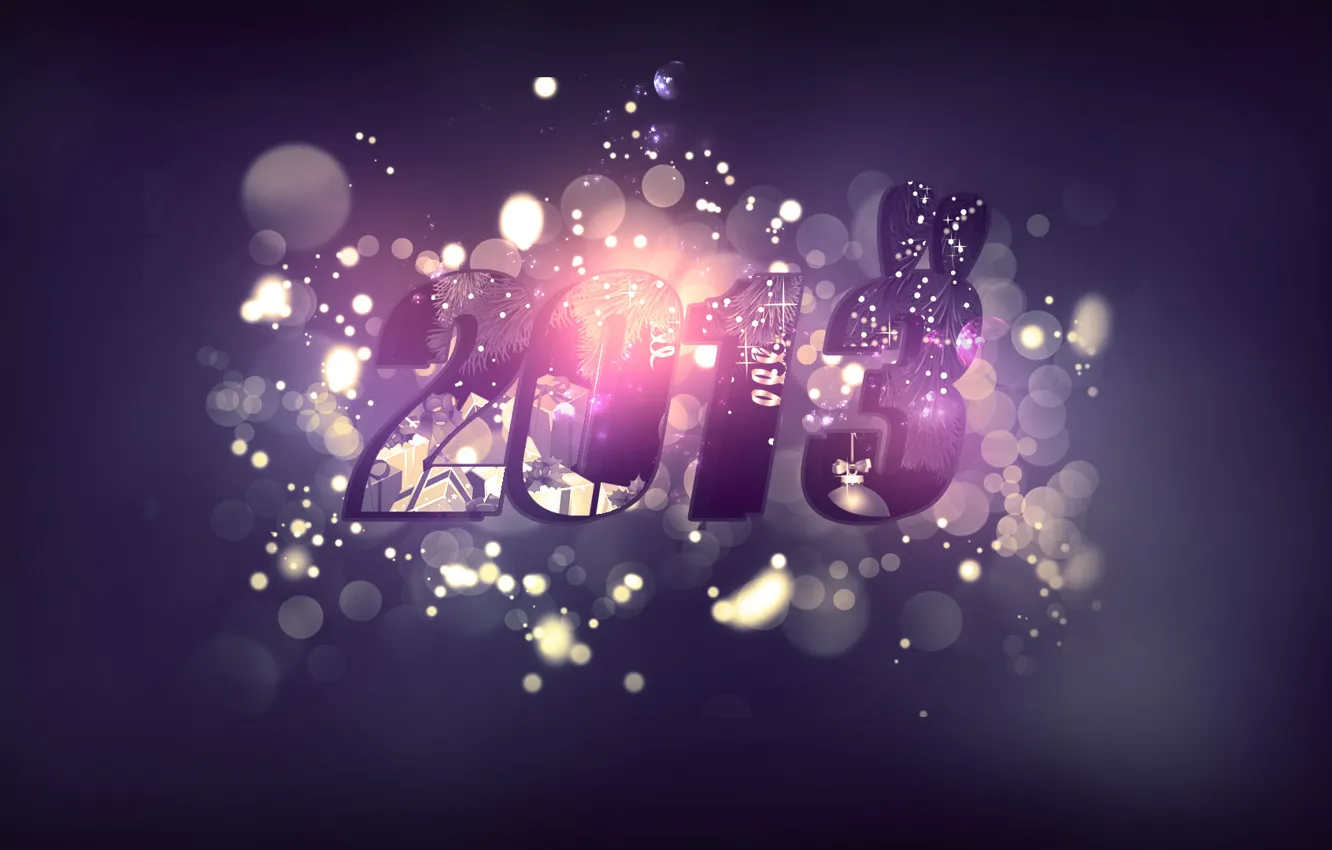 Photo wallpaper new year, New Year, 2013