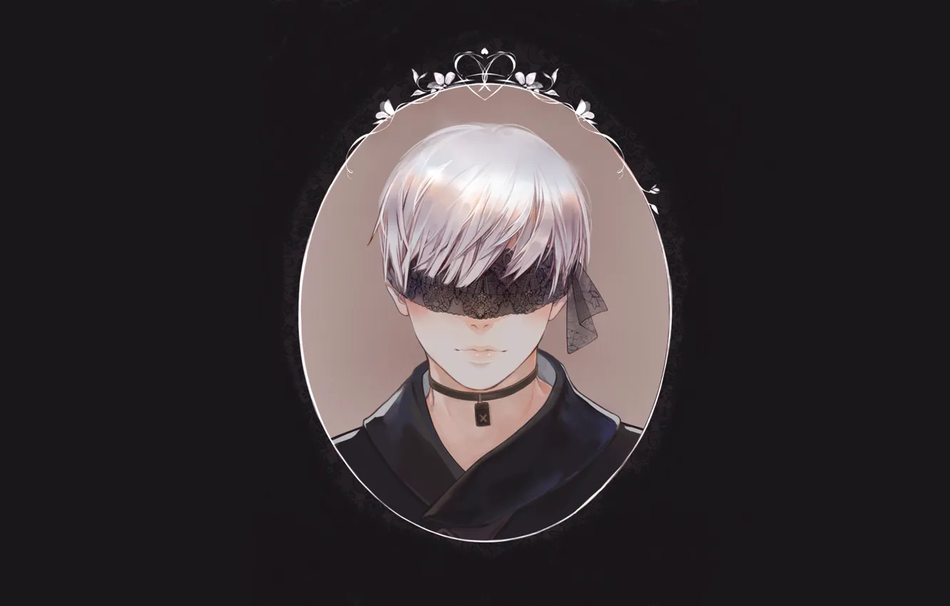 Photo wallpaper portrait, guy, Nier Automata, YoRHa No 9 Type S