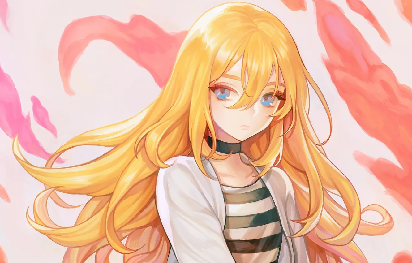 Photo wallpaper girl, blonde, Angel bloodshed, Satsuriku no Tenshi